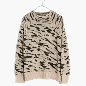 Madewell Thornton wool-blend mock neck sweater